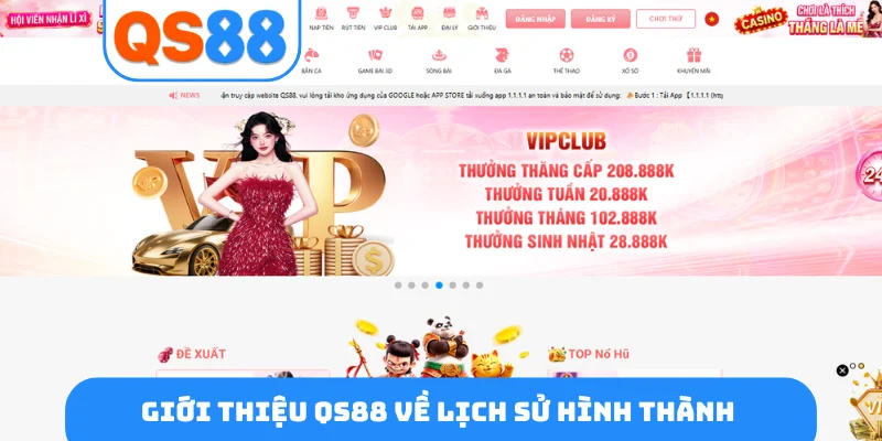 Giới thiệu QS88 về lịch sử hình thành
